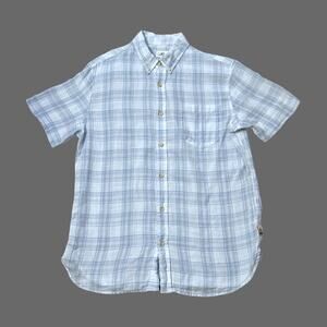 Surfside Supply Patterned Casual Button Up SS Shirt Size M EUC